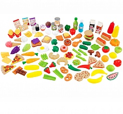 Набор игровой еды - Вкусное удовольствие, 115 элементов (KidKraft, 63330_KE)